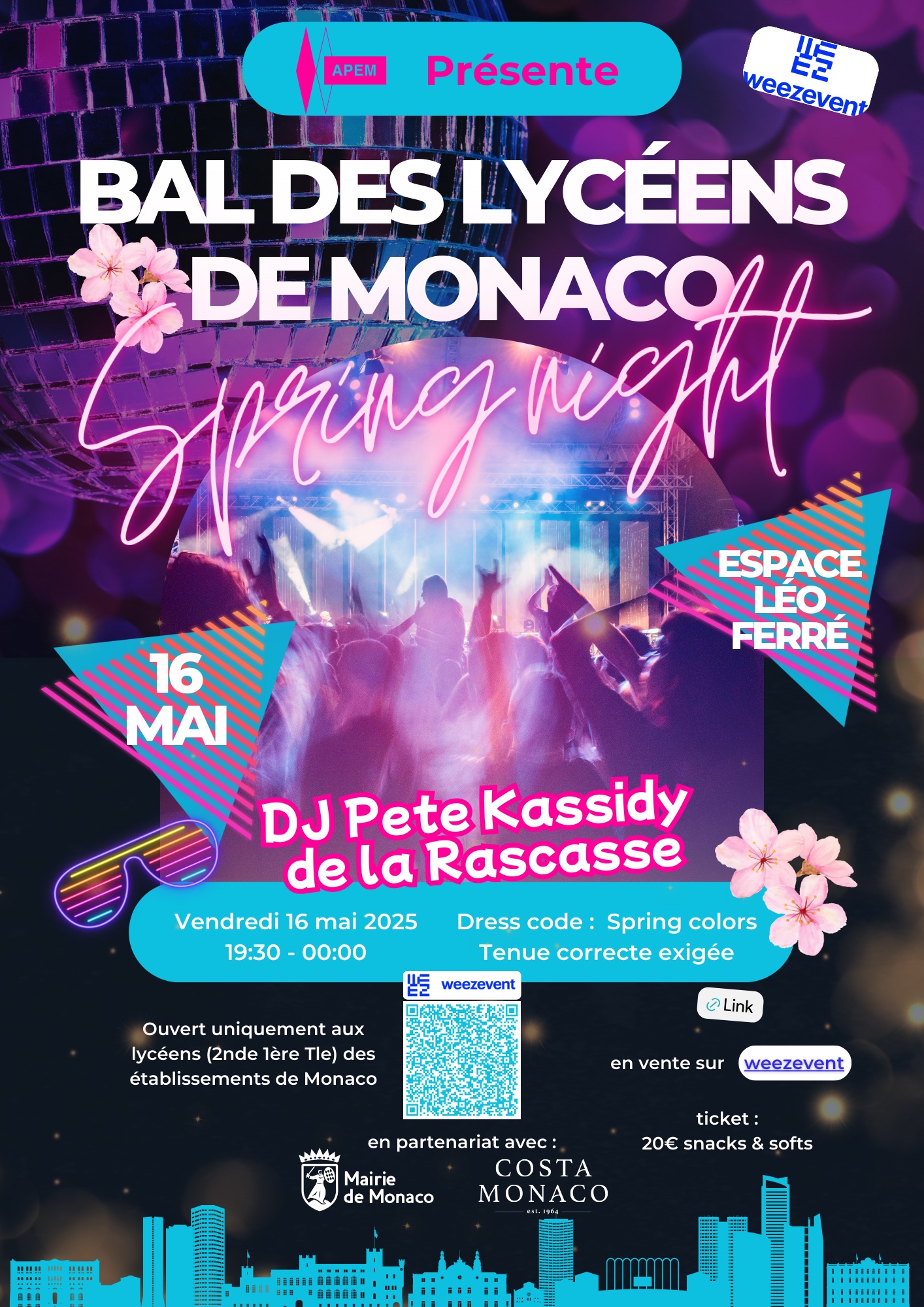 LE BAL DE PRINTEMPS DES LYCÉENS 